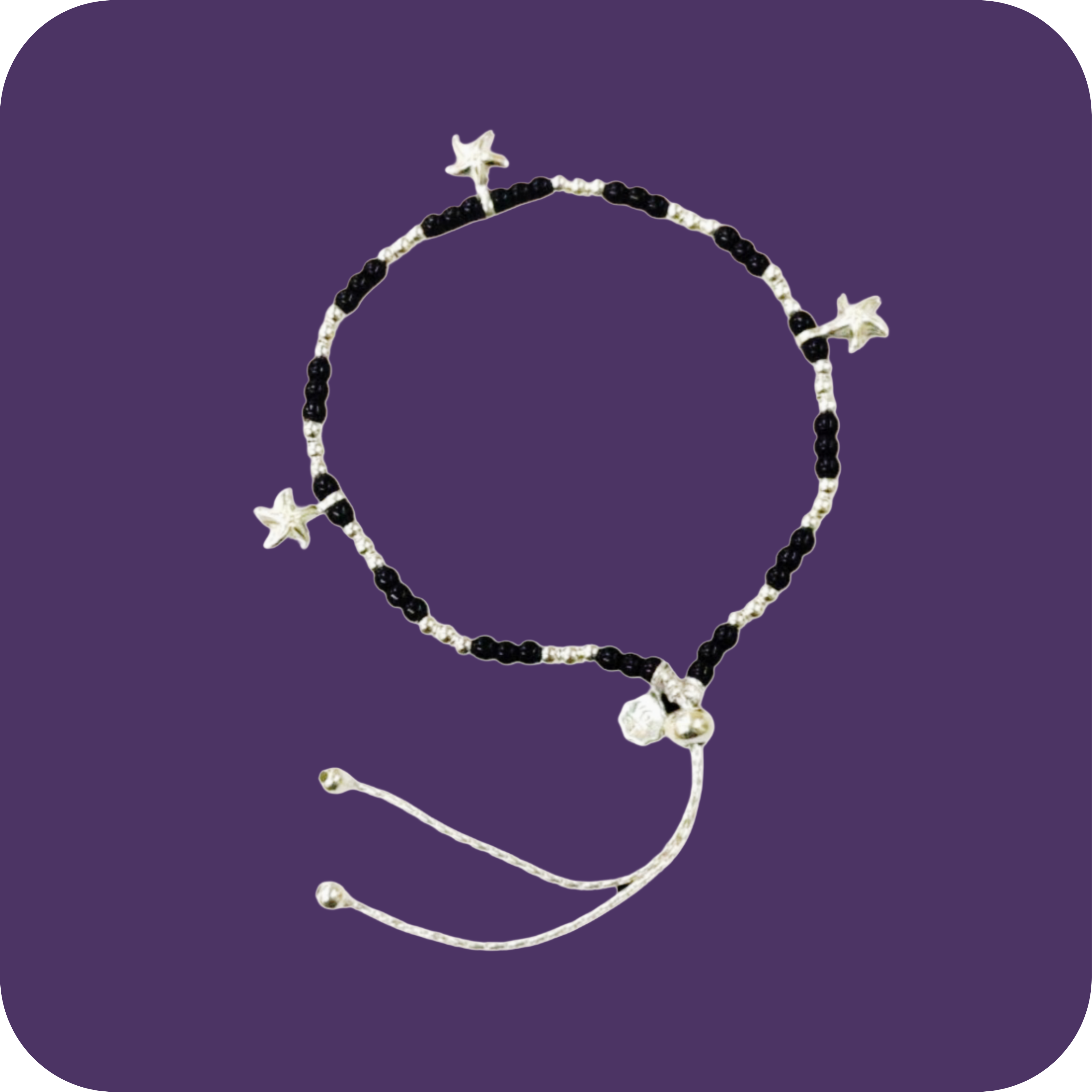 SILVER PAYEL ANKLET