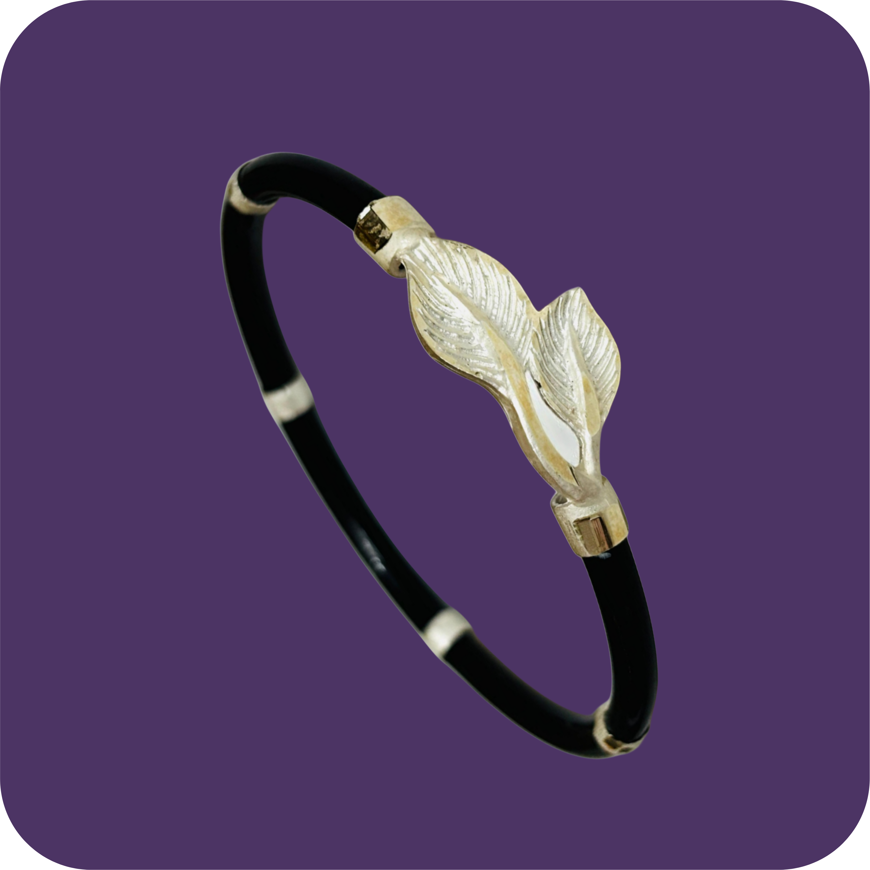SILVER NOA BANGLES