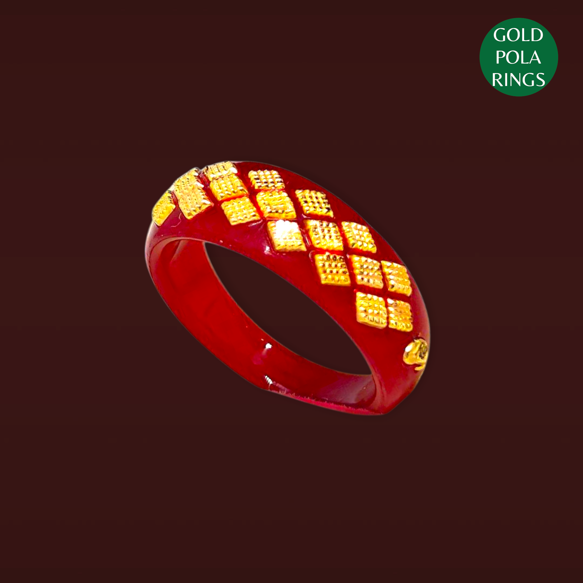 GOLD POLA RINGS