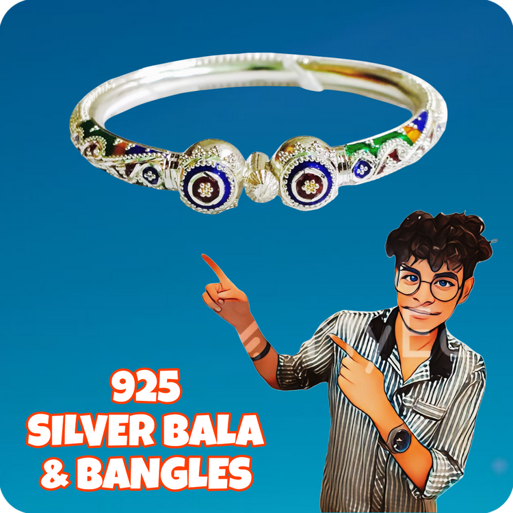 SILVER BALA & BANGLES