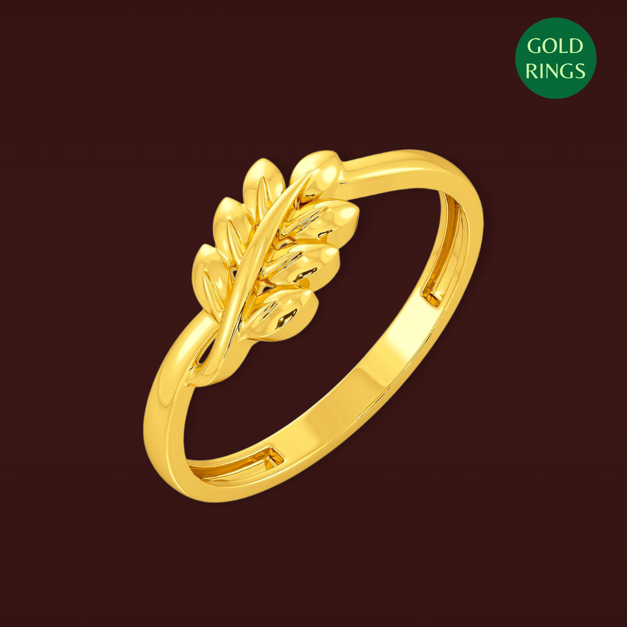 GOLD LADIES FINGER RING (GLFR) BY TRJ