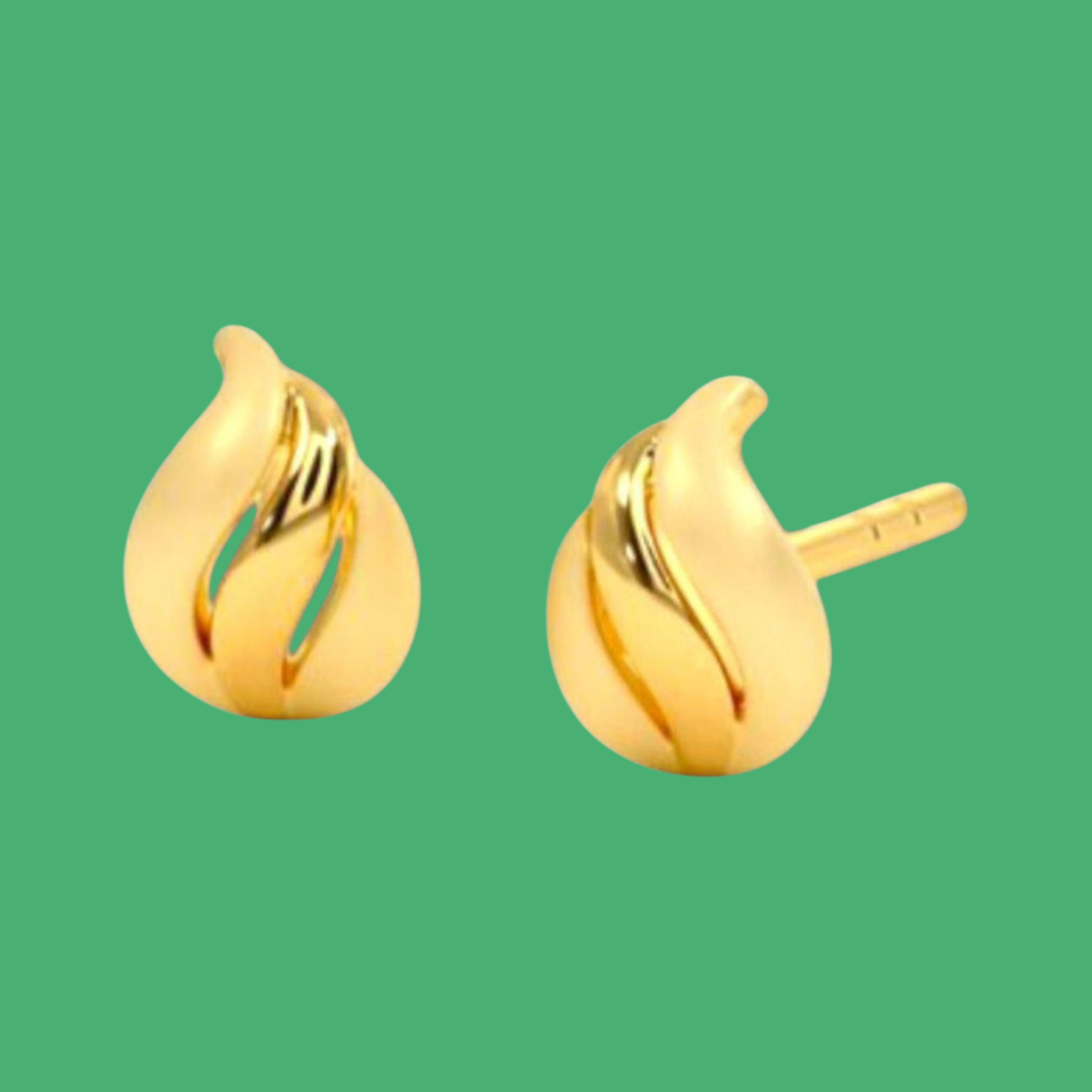 GOLD STUD EARRINGS (GSE50)