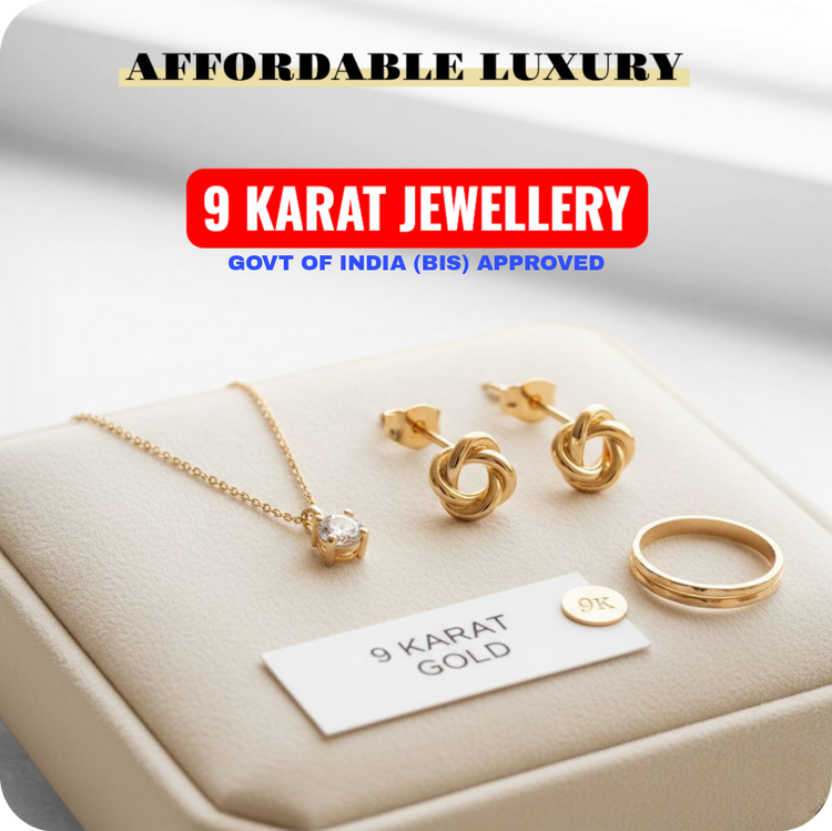 9KT GOLD JEWELLERY BY TRJ