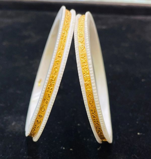 (GSB22) RAJLAXMI PLAIN THOKAI HALLMARK 22KT GOLD RAJKOT SAKHA BADHANO APPROX. WGT: 0.600 GM (NOT FOR REGULAR USE- ONLY OCCASION PURPOSE)