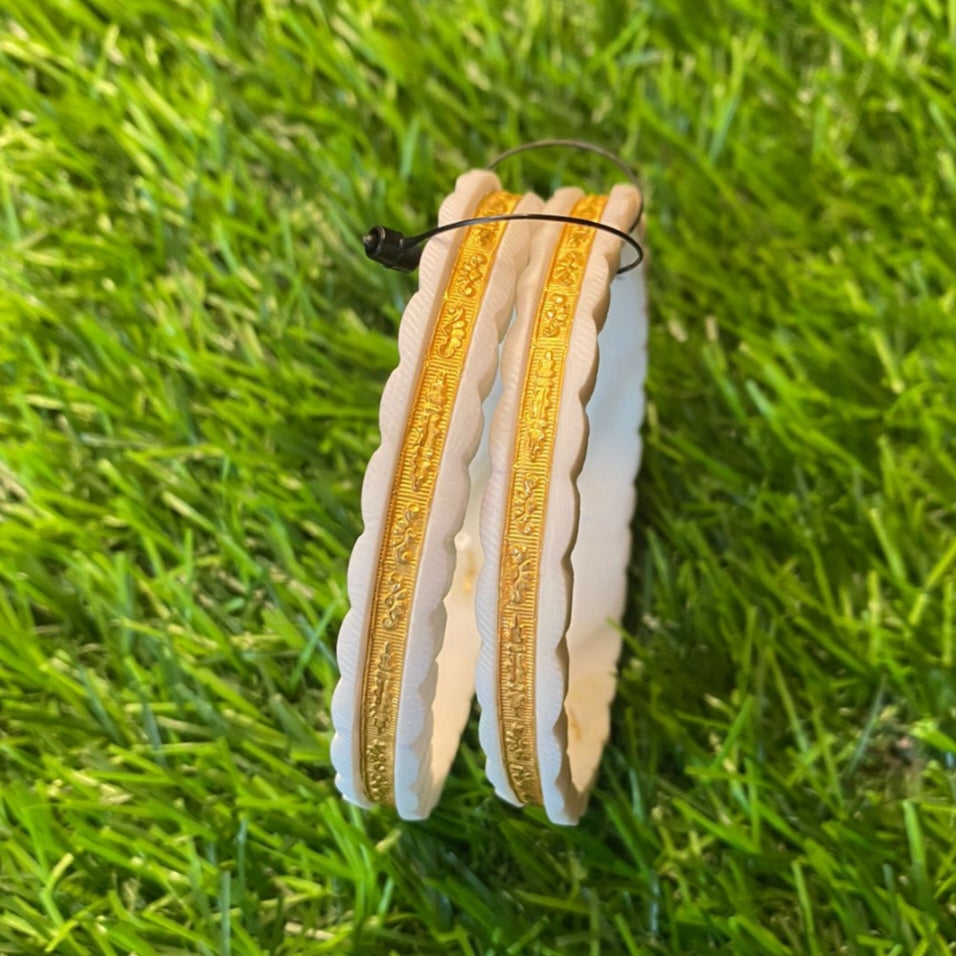 (GSB22) RAJLAXMI BUMMER THOKAI HALLMARK 22KT GOLD RAJKOT SAKHA BADHANO APPROX. WGT: 0.600 GM (NOT FOR REGULAR USE- ONLY OCCASION PURPOSE)