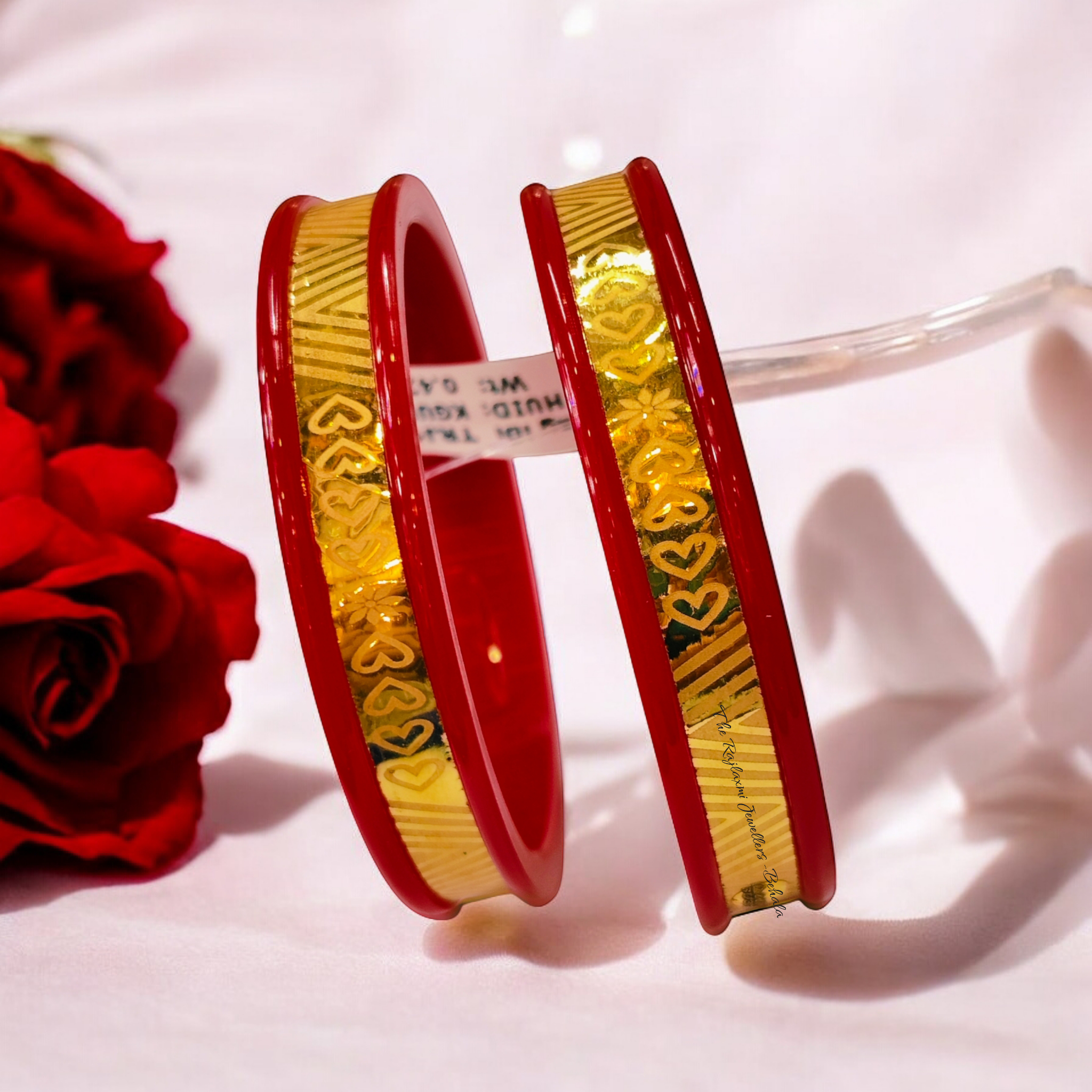 (GPB22) RAJLAXMI SUPER DISCO POLA HALLMARK 916 22KT GOLD POLA BADHANO APPROX. WGT: 0.750 - 0.800 GM (NOT FOR REGULAR USE - ONLY OCASSION PURPOSE)