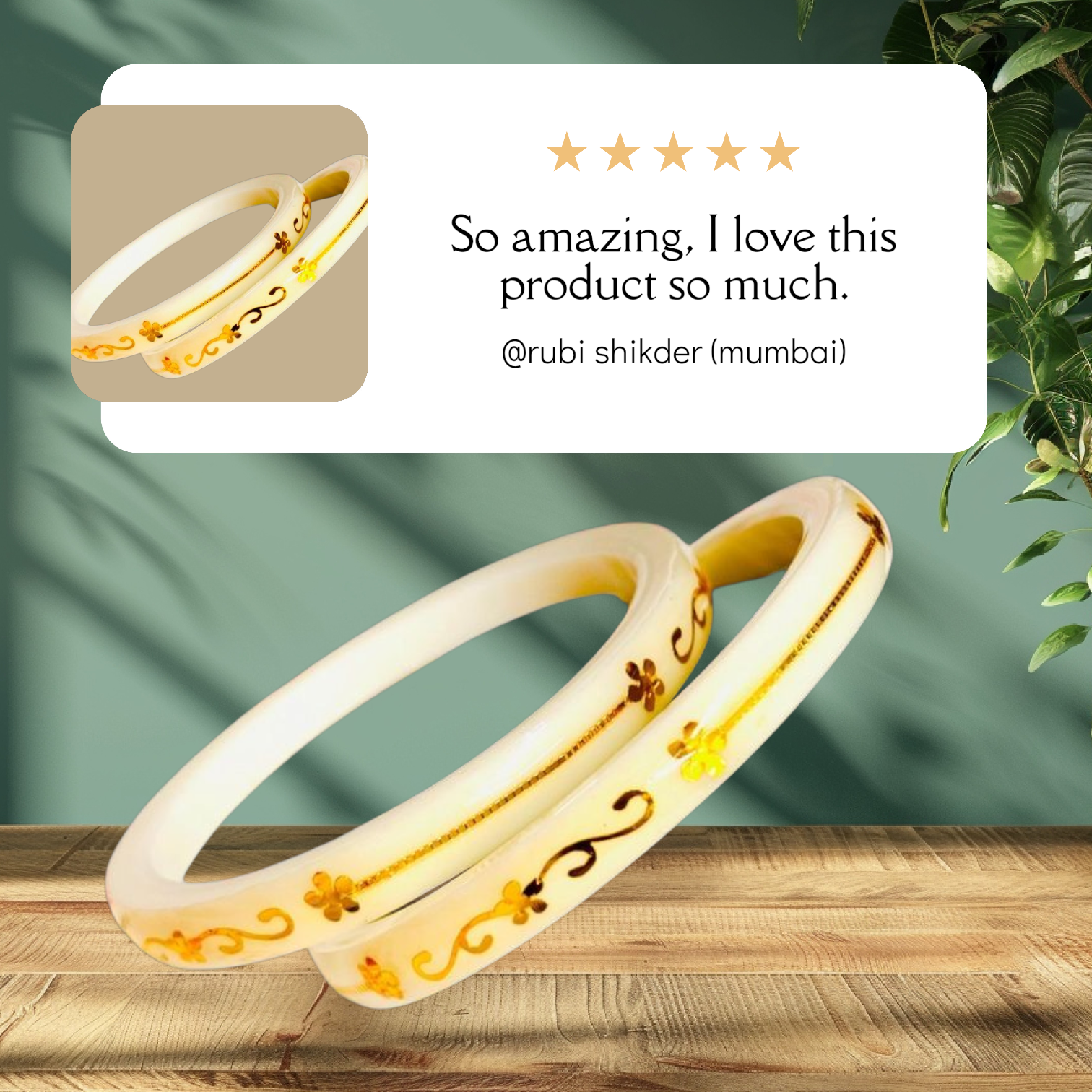 OFF WHITE (FACEBOOK VIRAL POLA) GOLDEN DETAILING LAMINATION POLA CROMOSO DESIGN 1 PAIR FOR WOMEN - NON EXCHANGEABLE ITEM (GET ANY DESIGN AS PER AVAILABILITY)