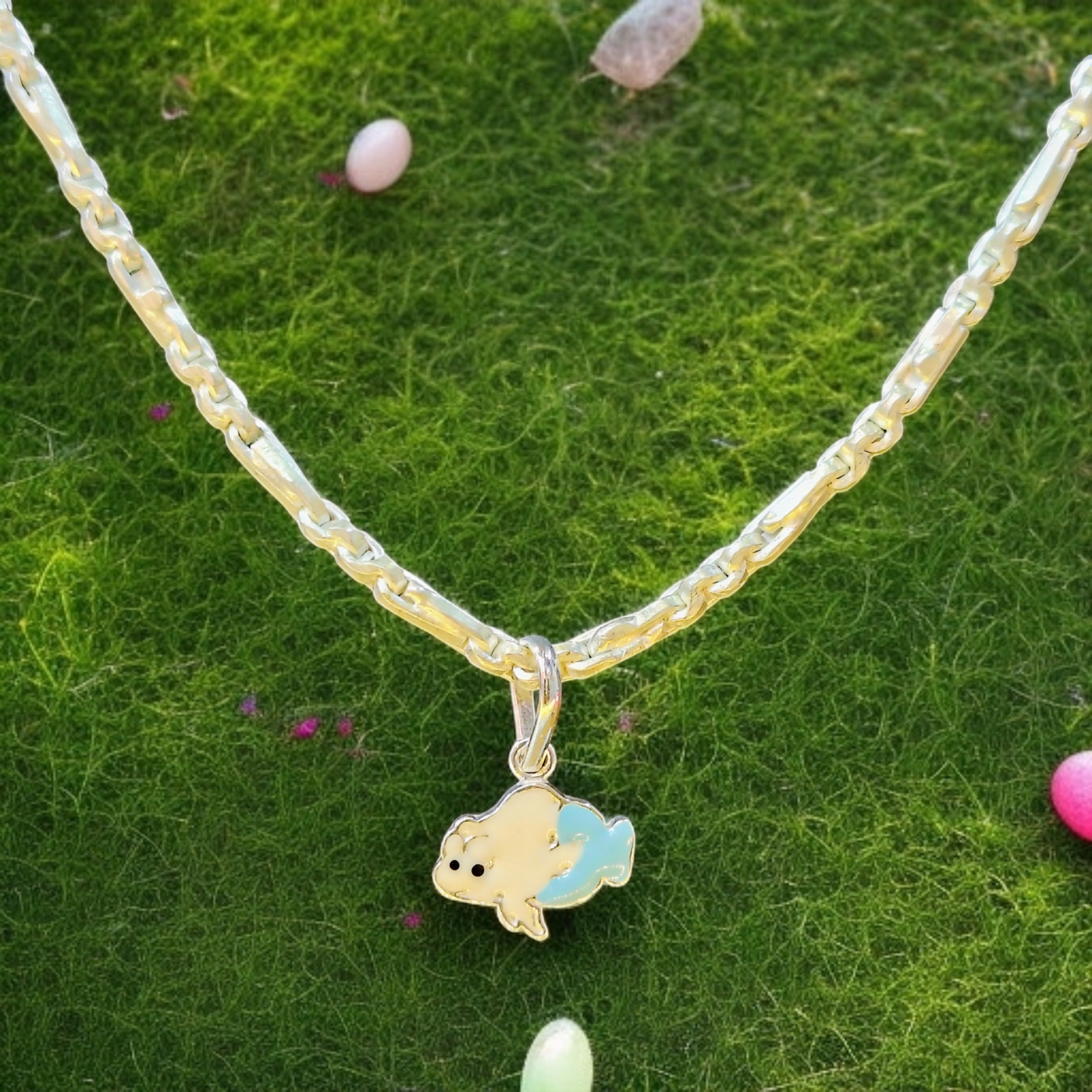 BANKOK IMPORTED 925 SILVER PENDANT FOR BABY FOR REGULAR USE - BEST OF RICE CEREMONY AND BIRTHDAY (SOLD ON MRP) - *CHAIN NOT INCLUDED*