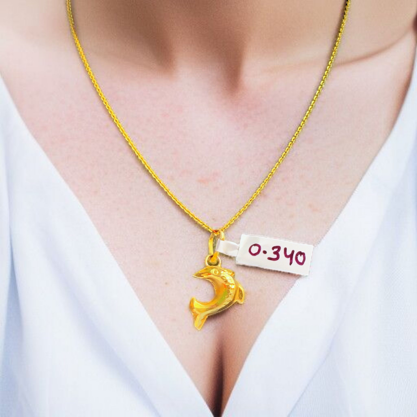 (GLKD) LOCKET WGT: 0.340 GM APPROX KDM GOLD LOCKET 1 PIECE (50 TONCH) WITH ADJUSTABLE TASSEL FOR GIFTING PURPOSE (CHAIN NOT INCLUDED).