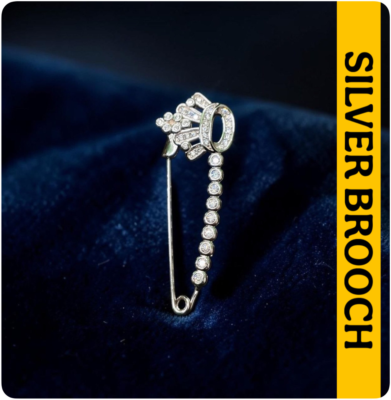 SILVER BROOCH