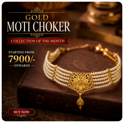 GOLD MOTI CHOKER