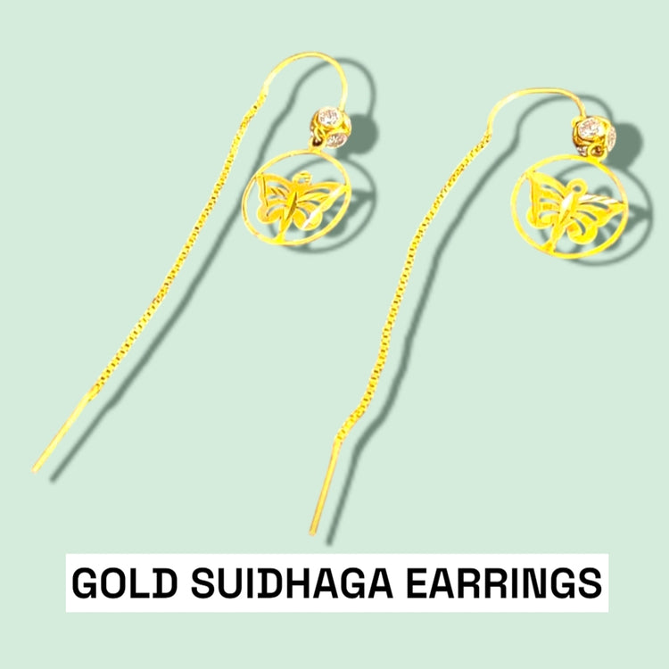 GOLD SUIDHAGA EARRINGS