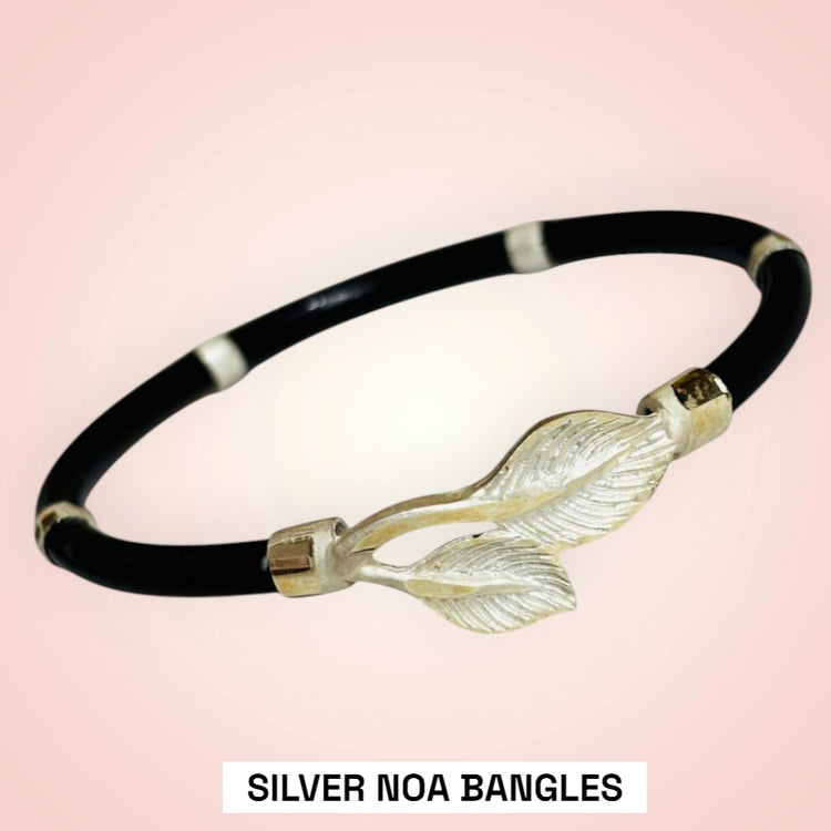 SILVER NOA BANGLES