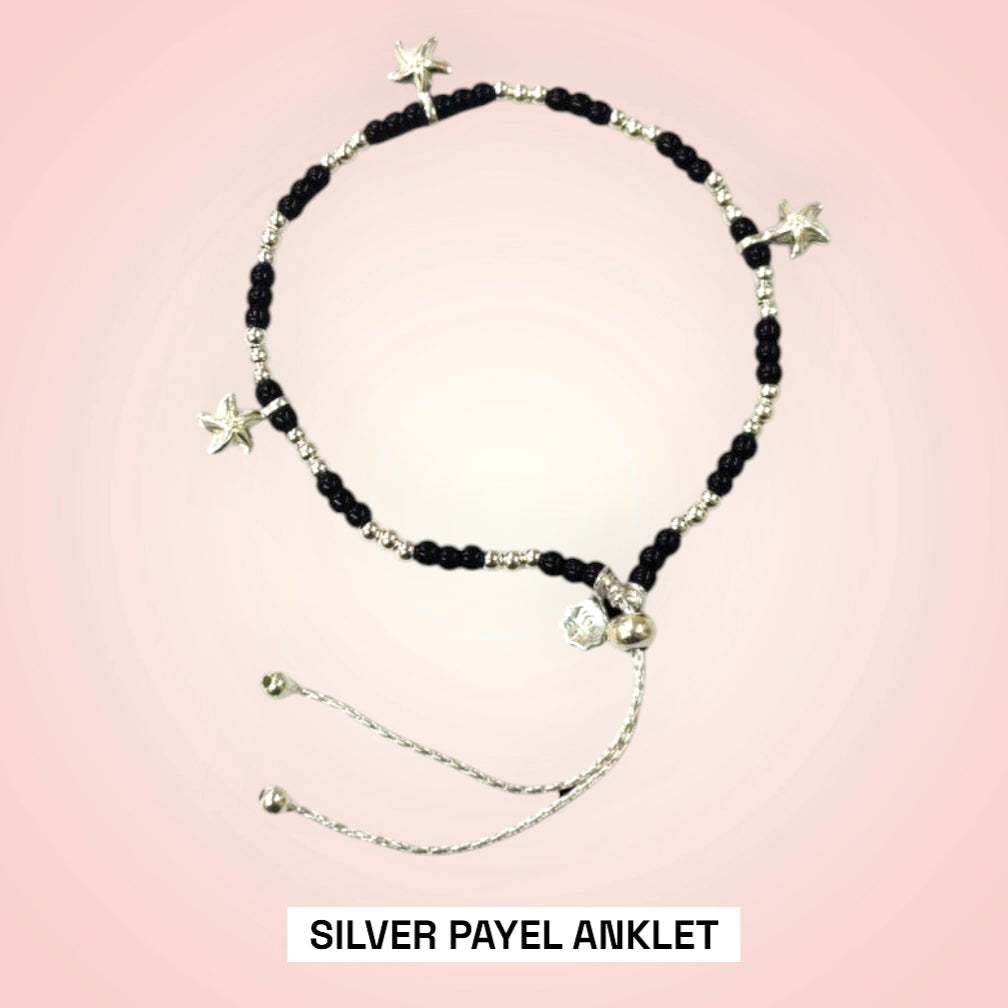 SILVER PAYEL & ANKLET