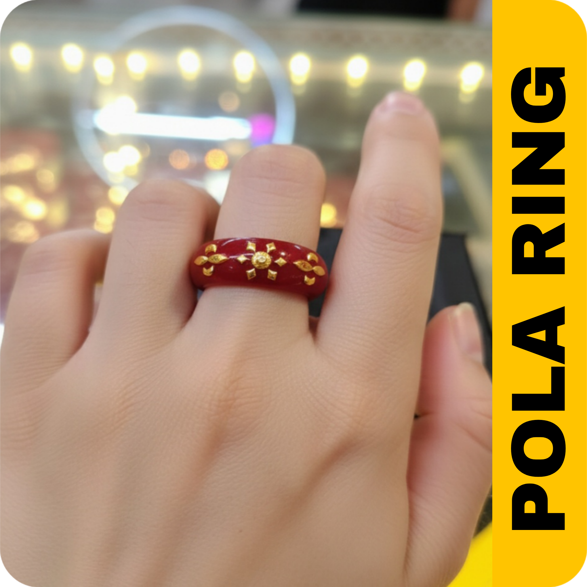 GOLD POLA RING