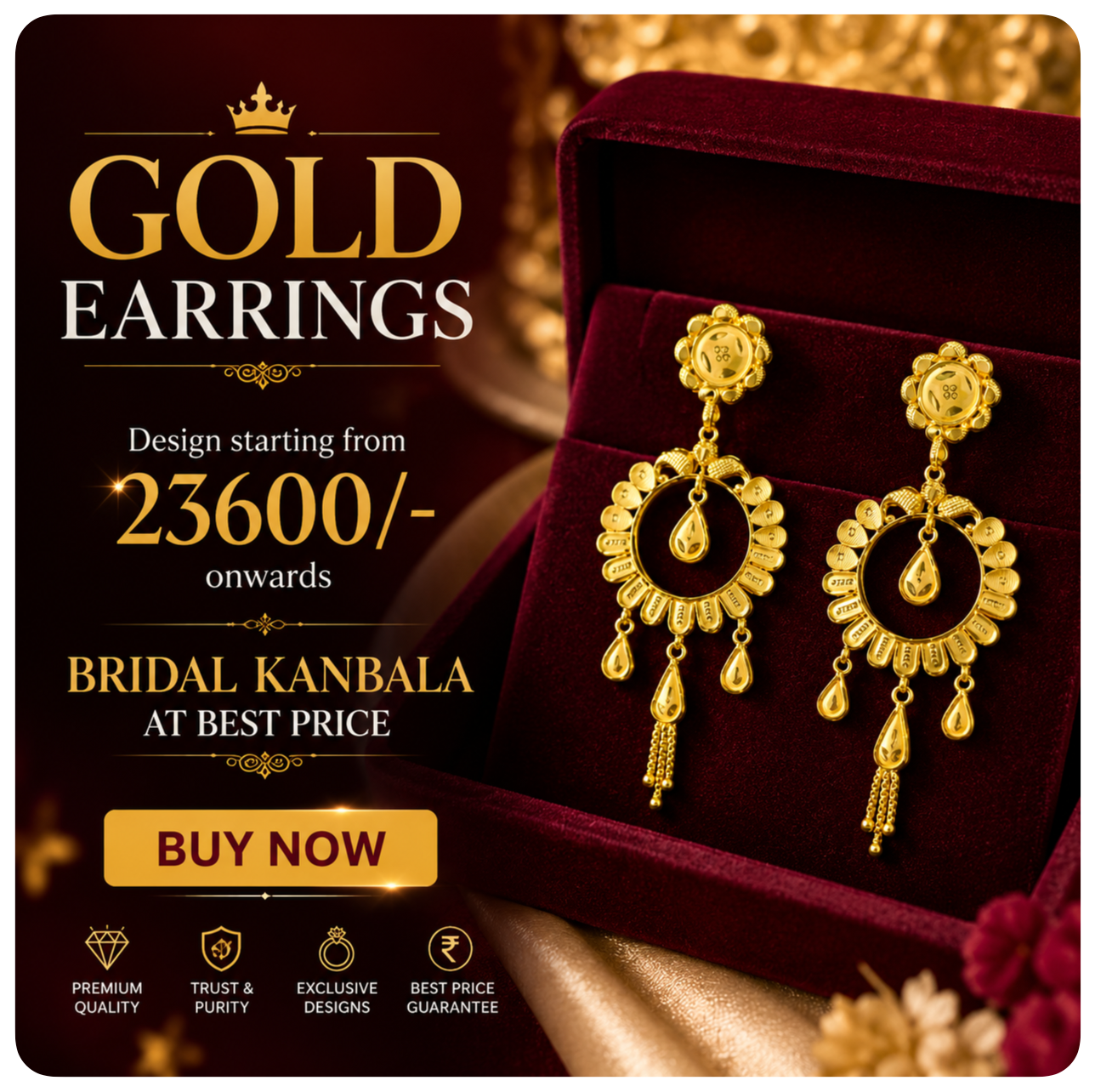 GOLD EARRINGS