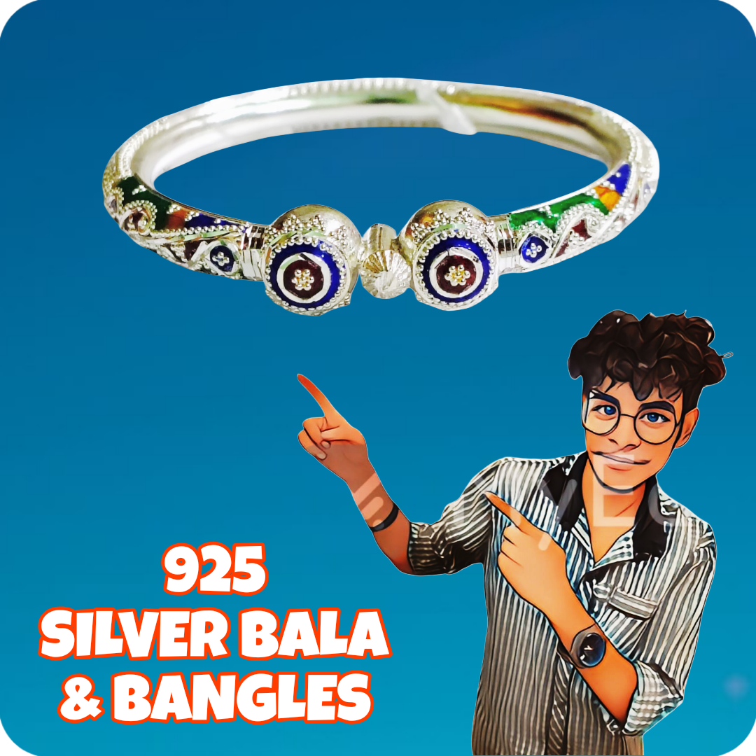 SILVER BALA & BANGLES