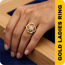 GOLD LADIES RING
