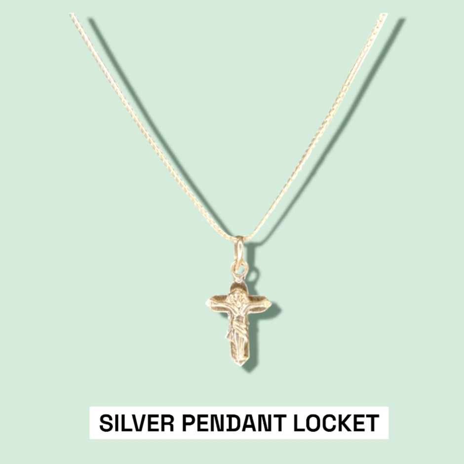 SILVER PENDANT LOCKET