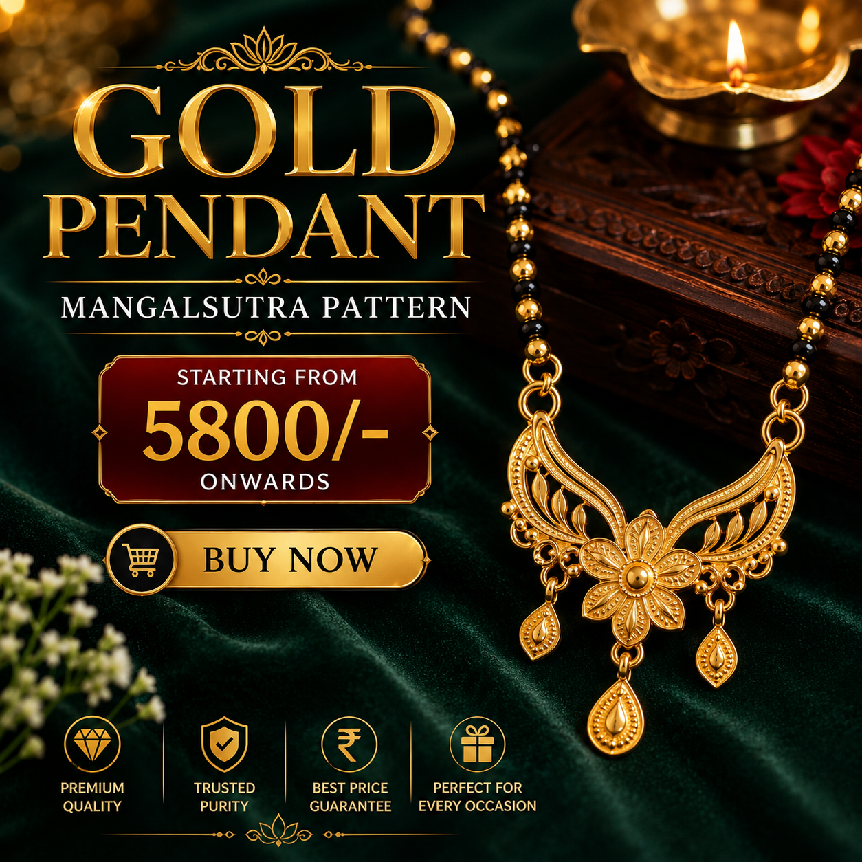 GOLD PENDANT
