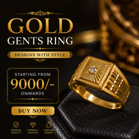 GOLD GENTS FINGER RING