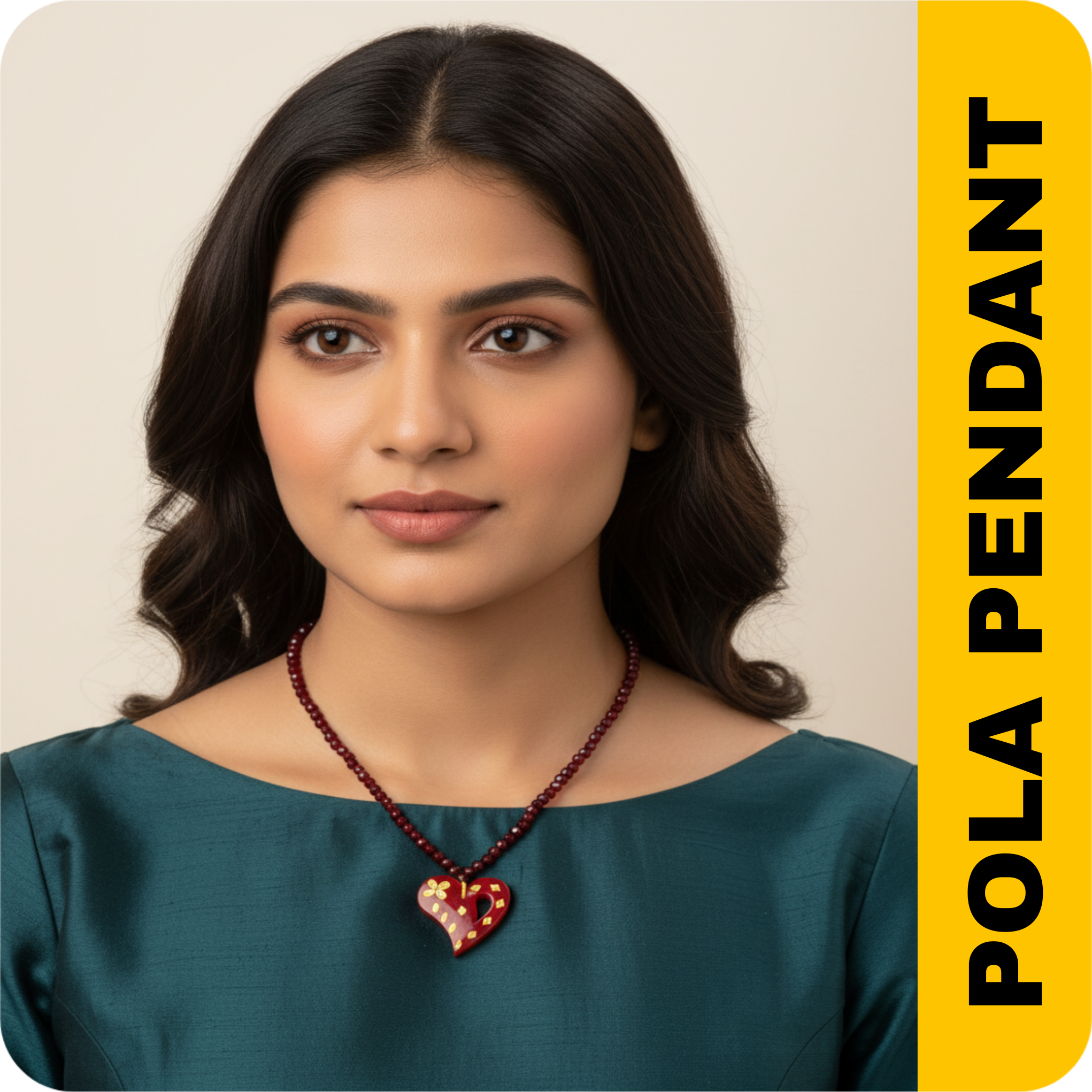 GOLD POLA LOCKET