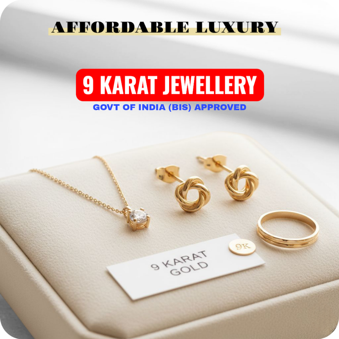 9KT GOLD JEWELLERY BY TRJ