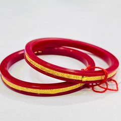REKTI HALLMARK 22KT GOLD POLA BADHANO WITH PURITY CARD APPROX. WGT: 0.500 GM (NO FOR REGULAR USE- ONLY OCCASION PURPOSE)