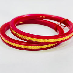 REKTI HALLMARK 22KT GOLD POLA BADHANO WITH PURITY CARD APPROX. WGT: 0.500 GM (NO FOR REGULAR USE- ONLY OCCASION PURPOSE)
