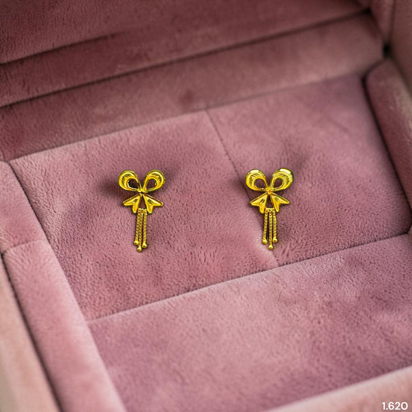 GOLD TOPS- (XXYTGC)-(JB6QDJ) (WGT: 1.620 GM APPROX) BIS CERTIFIED HUID HALLMARK 916 22KT GOLD TOPS 1 PAIR FOR WOMEN.