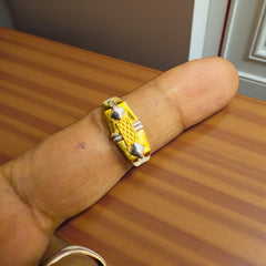 GENTS RING (GGFR9) TRJ (SIZE:20) WGT: 1.700 GM APPROX BIS CERTIFIED HUID HALLMARK 9KT GOLD FINGER RING FOR MEN 1 PIECE FOR REGULAR USE.(YJK7JP)