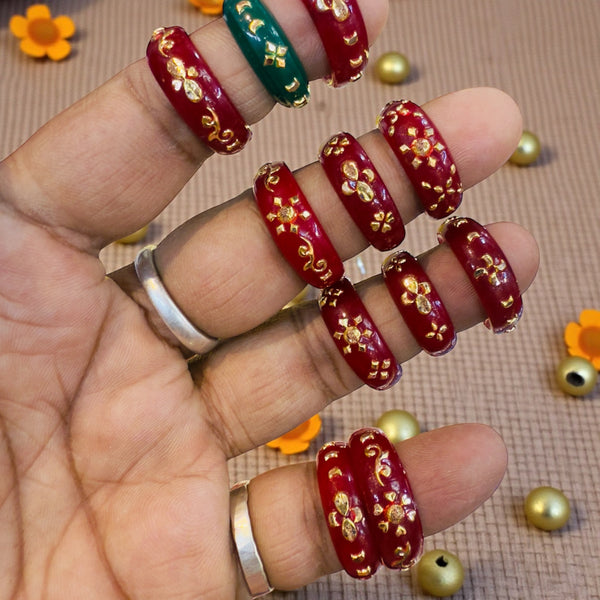 POLA RING- HALLMARK 9KT GOLD POLA RING 1 PIECE FOR GIFT PURPOSE APPROX WGT: 0.100 GM (GET ANY DESIGN AS PER SIZE GOLD RING) SOLD BY MRP- BEST FOR GIFTING.