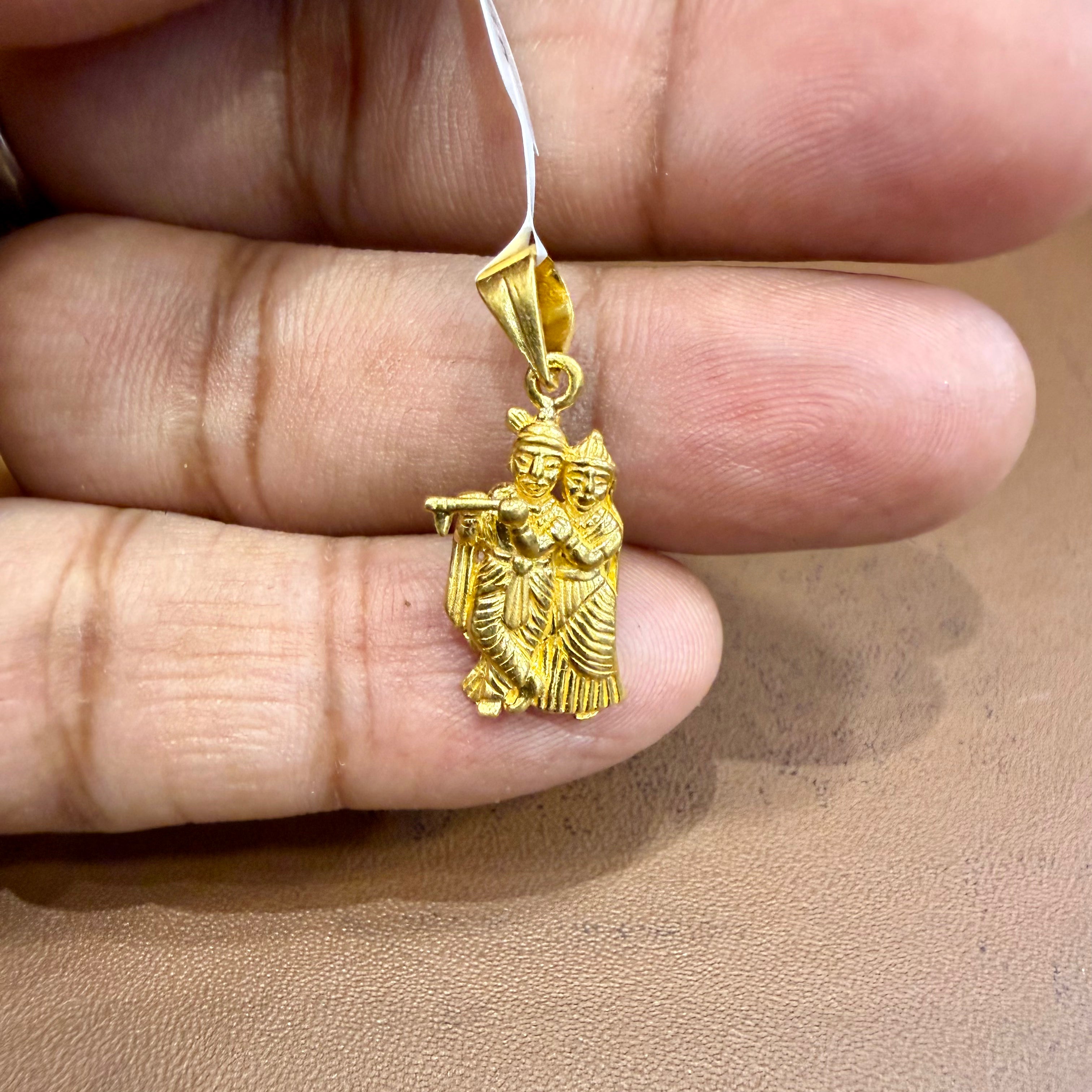(GLO) WGT: 2.100 GM APPROX BIS CERTIFIED HUID HALLMARK 916 22KT GOLD LOCKET 1 PIECE (SINGLE LOOP) FOR CHAIN.