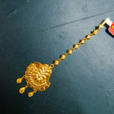 (MTO) WGT: 1.300 GM APPROX 22KT HALLMARK HUID GOLD MANGTIKA TICKLY (THOKAI BARFI) FOR SPECIAL GIFT AND BRIDES.