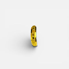 THUMB LADIES RING WGT: 1.110 - 1.190 GM APPROX BIS CERTIFIED HUID HALLMARK 9KT GOLD FINGER RING FOR WOMEN 1 PIECE FOR WOMEN (FOR REGULAR USE).GET ANY DESIGN AS PER SIZE.