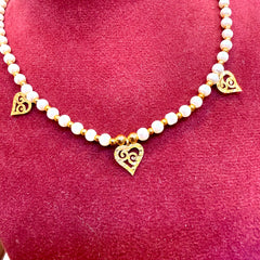 GCS9K- WGT: 0.410 - 0.470 GM APPROX BIS CERTIFIED HUID HALLMARK 375 9KT GOLD MOTI SELIHAR 1 PIECE WITH ADJUSTABLE TASSEL.