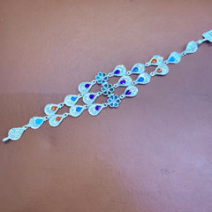 SILVER NECKLACE- BIS CERTIFIED HALLMARK 925 SILVER CHOKER APPROX WGT: 11.280 GM (1 PIECE) WITH FREE ADJUSTABLE TASSEL.