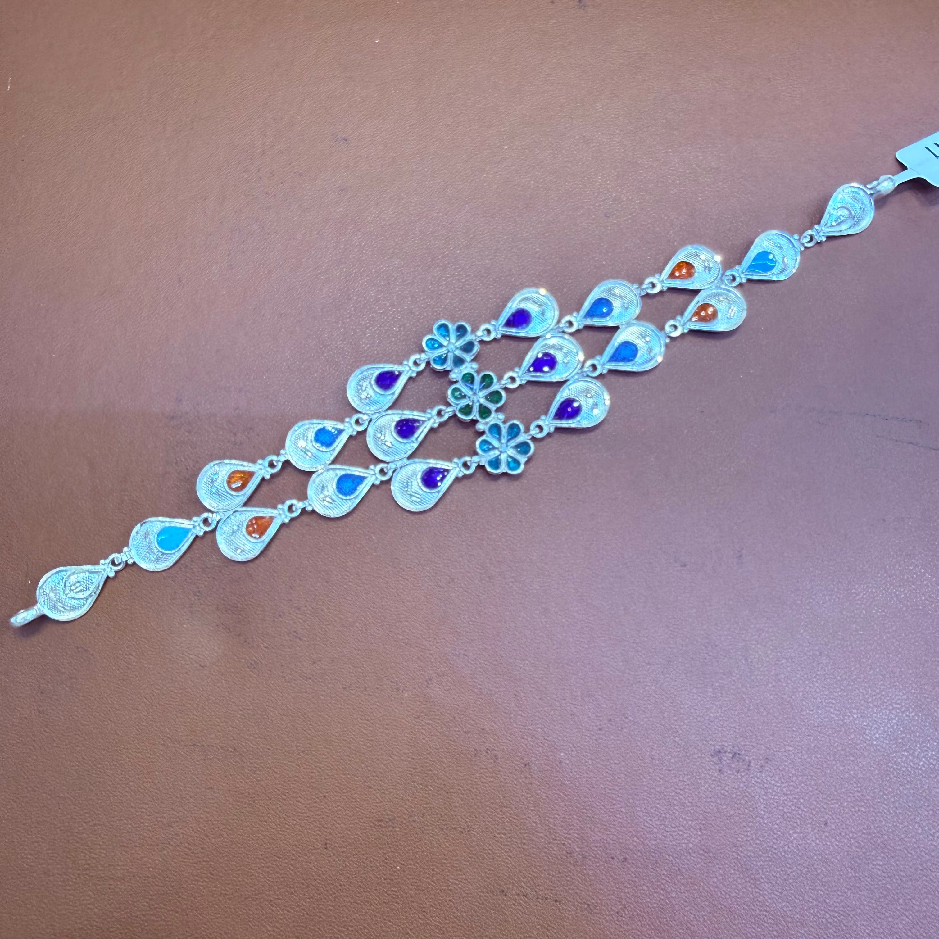 SILVER NECKLACE- BIS CERTIFIED HALLMARK 925 SILVER CHOKER APPROX WGT: 11.280 GM (1 PIECE) WITH FREE ADJUSTABLE TASSEL.