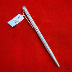 SILVER ITEMS- (WGT: 8.640 GM APPROX) 625 SILVER PEN 1 PIECE WITHOUT REFIL FOR GIFT IN BIRTHDAY AND POITE.