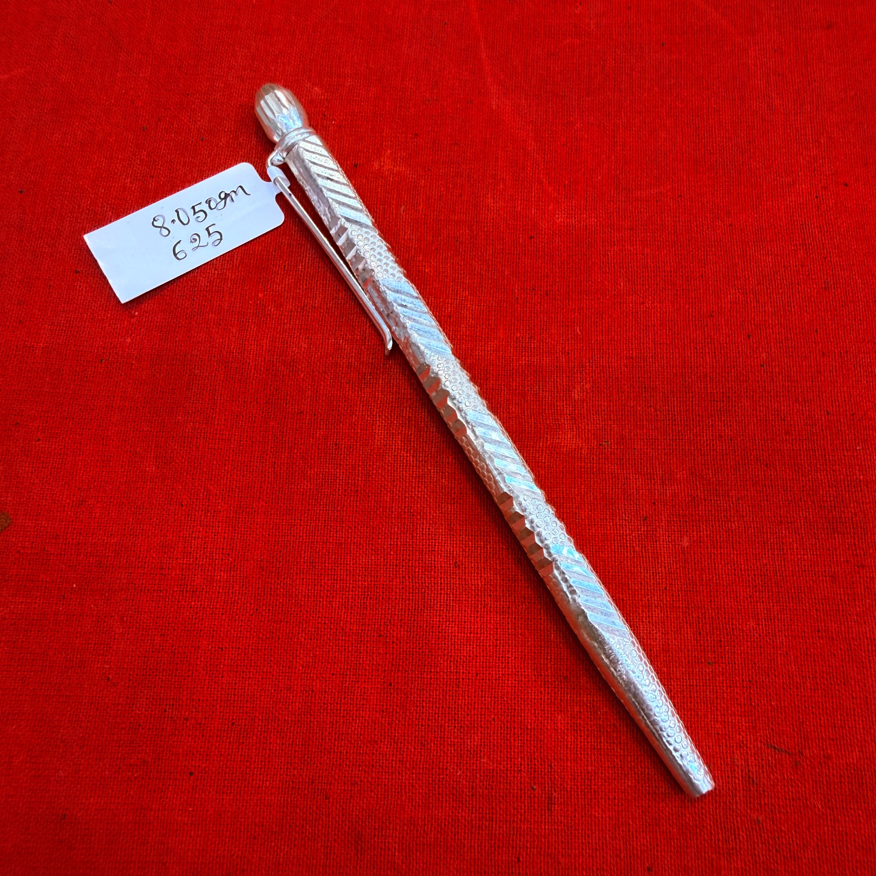 SILVER ITEMS- (WGT: 8.050 GM APPROX) 625 SILVER PEN 1 PIECE WITHOUT REFIL FOR GIFT IN BIRTHDAY AND POITE.