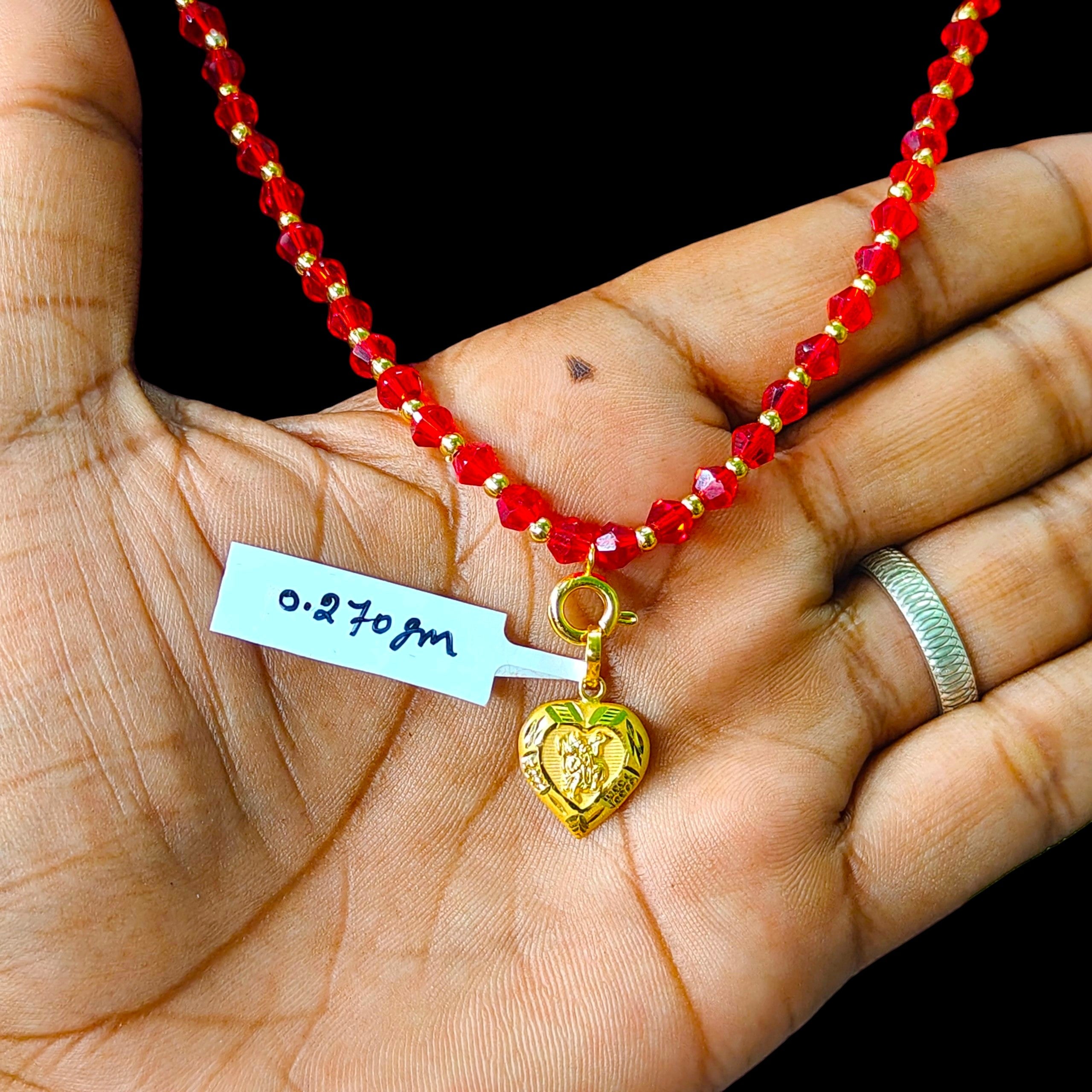 GOLD LOCKET - (WGT: 0.270 GM APPROX) BIS CERTIFIED HUID HALLMARK 9KT GOLD LOCKET 1 PIECE.