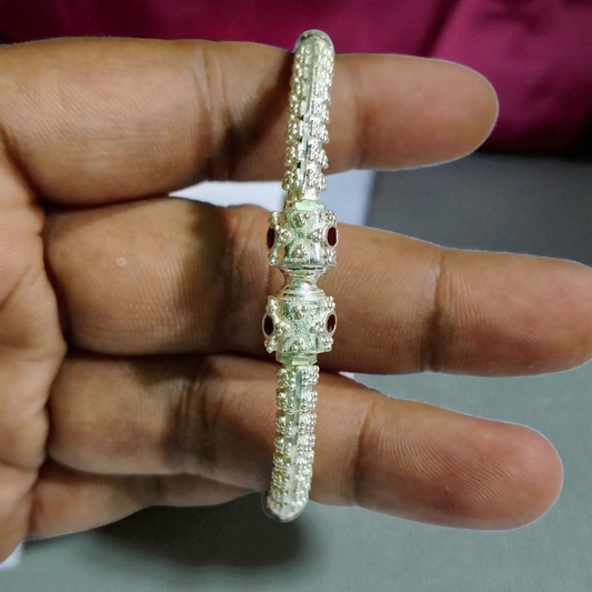 RAJLAXMI (SIZE 25) HALLMARK 925 SILVER BALA (MANIPUR DESIGN) APPROX WGT: 13.500 GM (1 PIECE) FOR REGULAR USE FOR WOMEN.