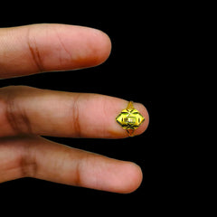 BABY JEWELLERY- TRJ (11WQ6Z) (WGT: 0.250 GM APPROX) 375 9KT HUID HALLMARK GOLD BABY FINGER RING 1 PIECE FOR RICE CEREMONY & BIRTHDAY.