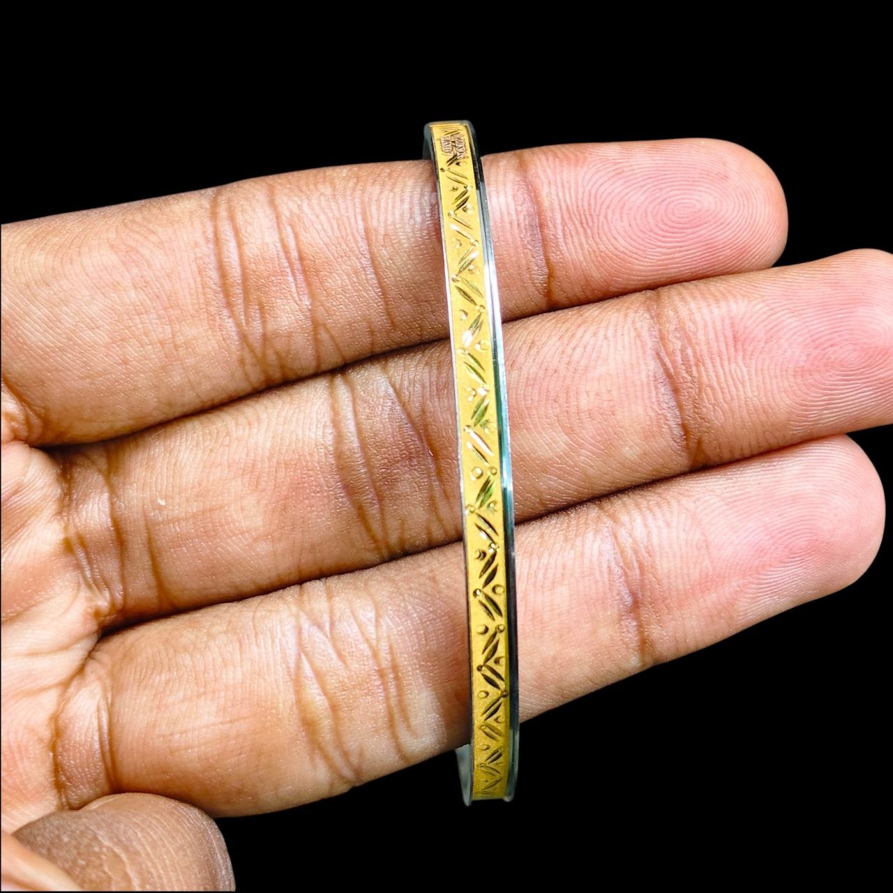 GOLD NOA- (SIZE: 27) (WGT: 0.960) GM APPROX) BIS CERTIFIED HUID HALLMARK 22KT GOLD NOA BADHANO 1 PIECE FOR WOMEN.