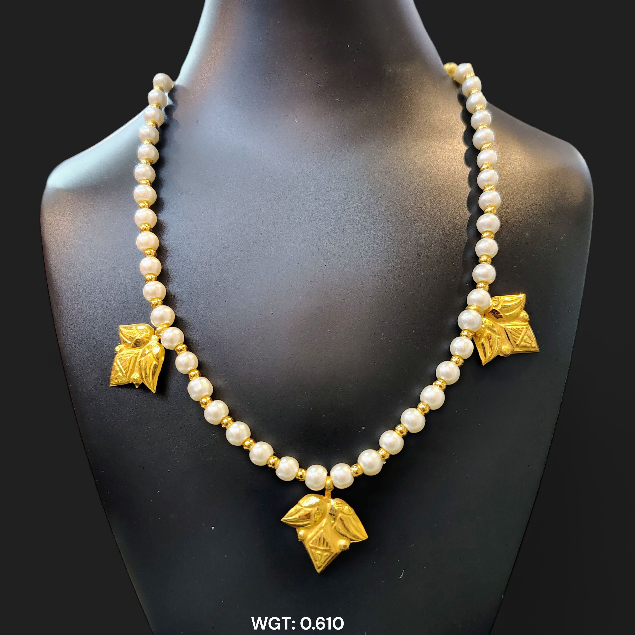 (GSH9) TRJ WGT: 0.610 GM APPROX BIS CERTIFIED HUID HALLMARK 9KT GOLD SELIHAR FOR WOMEN 1 PIECE FOR REGULAR USE.