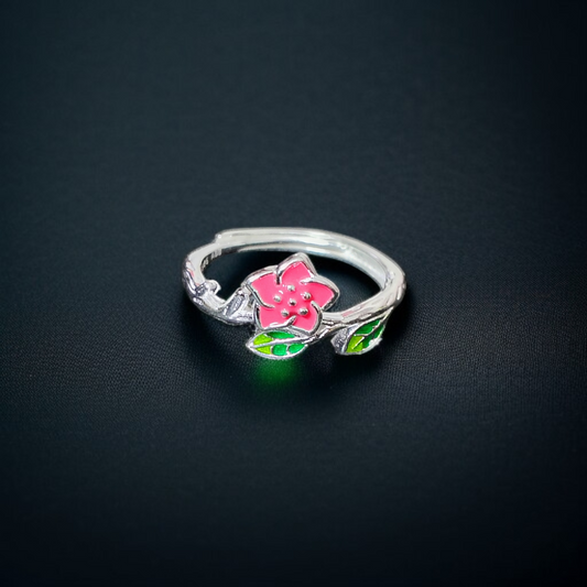 BANKOK IMPORTED 925 SILVER ADJUSTABLE FINGER RING 1 PIECE FOR WOMEN FOR REGULAR USE - BEST FOR GIFTING (SOLD ON MRP)