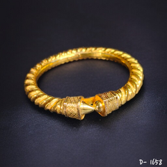 TRJ (SIZE: 24) HALLMARK 22KT GOLD COVERING BALA 1 PIECE APPROX WGT: 2.900 GM WITH XRF BARCODE PURITY CARD FOR WOMEN - (BILL & CARD MANDATORY- FOR EXCHANGE LIFETIME IN STORE ONLY).