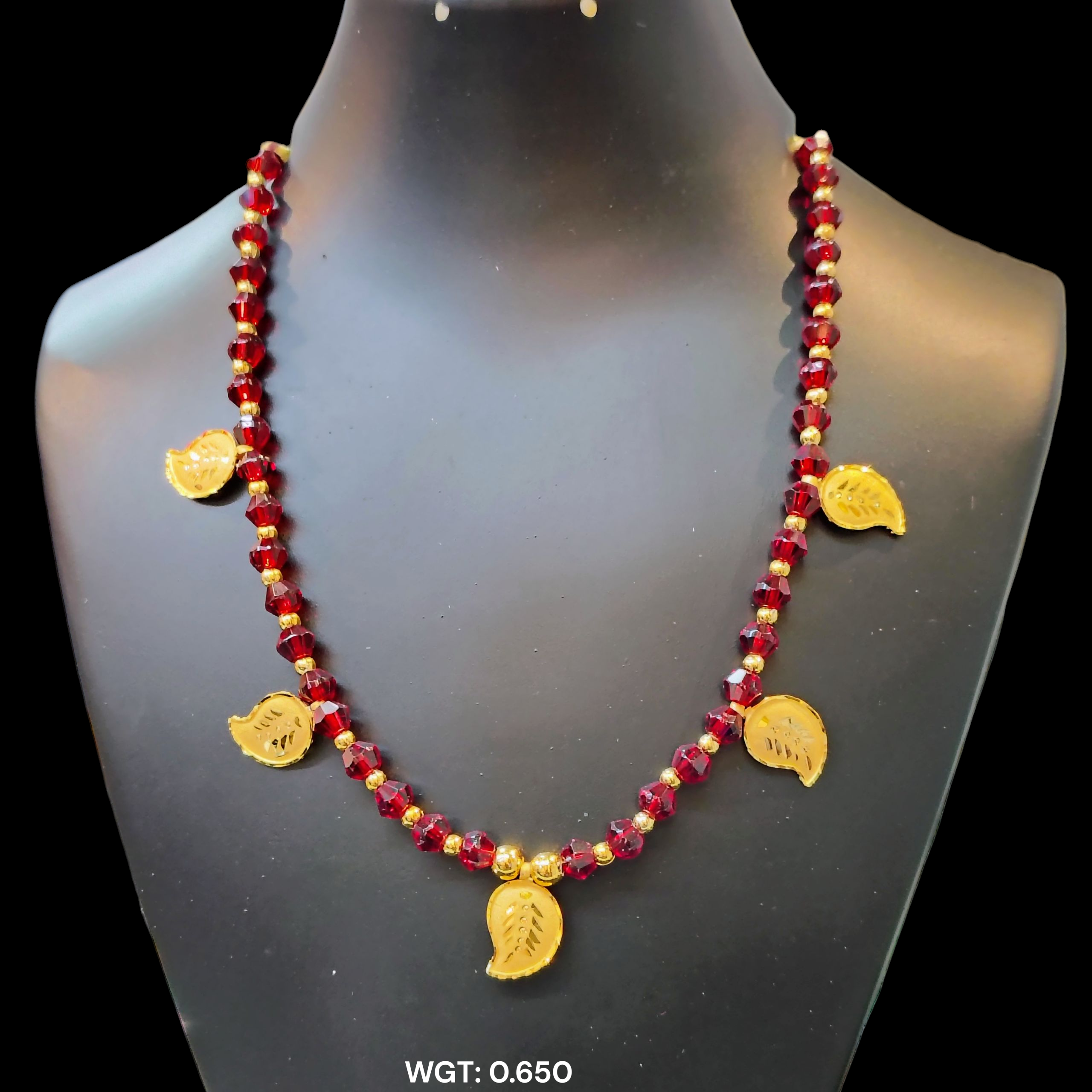 (GSH9) TRJ WGT: 0.650 GM APPROX BIS CERTIFIED HUID HALLMARK 9KT GOLD SELIHAR FOR WOMEN 1 PIECE FOR REGULAR USE.