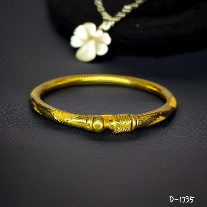 TRJ (SIZE: 24) HALLMARK 22KT GOLD COVERING BALA 1 PIECE APPROX WGT: 2.210 GM WITH XRF BARCODE PURITY CARD FOR WOMEN - (BILL & CARD MANDATORY- FOR EXCHANGE LIFETIME IN STORE ONLY).