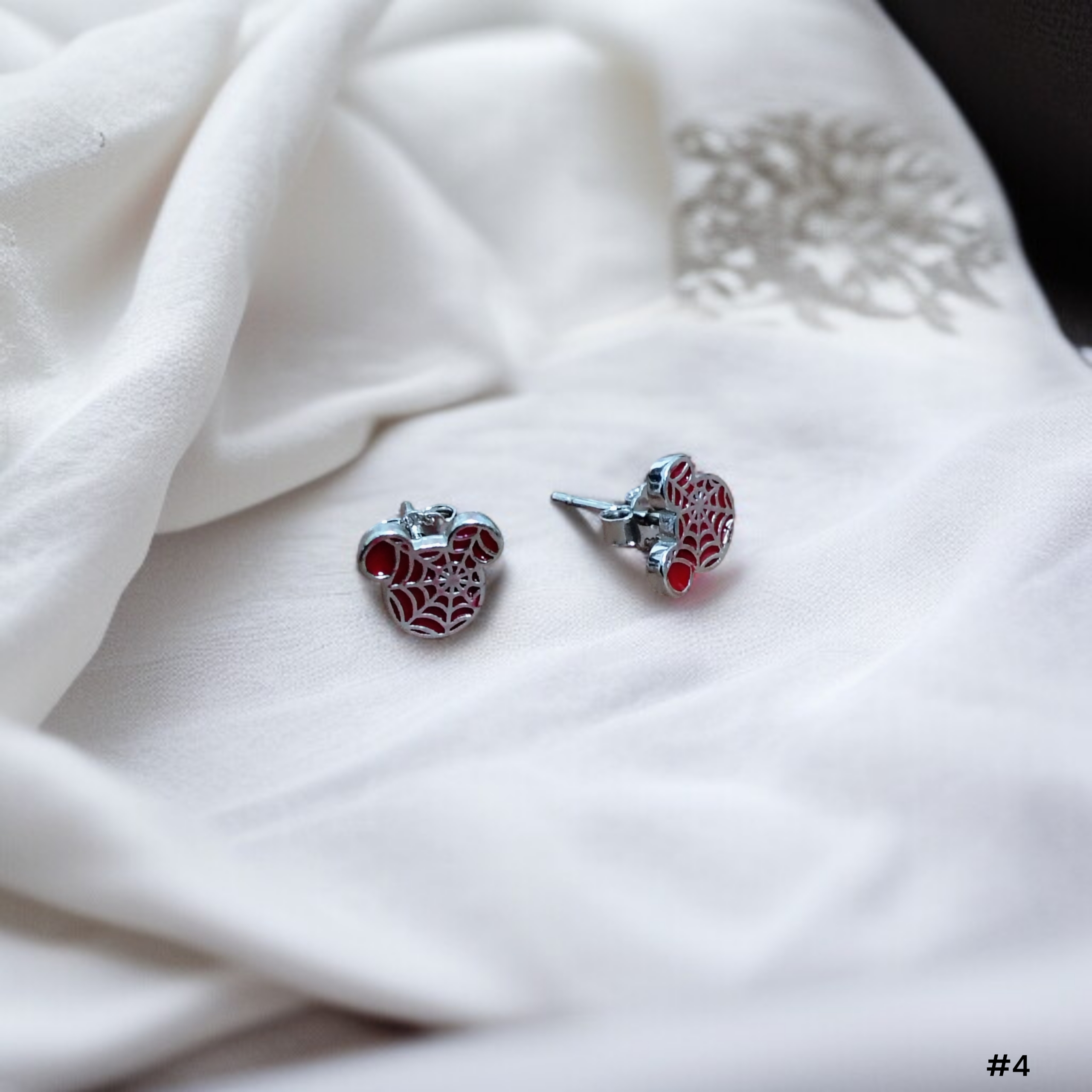 SILVER STUD - STERLING 925 HALLMARK SILVER STUD EARRINGS FOR WOMEN (1 PAIR) FOR REGULAR WEAR (SOLD ON MRP).